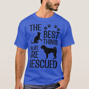 Camiseta As Melhores Coisas Na Vida São Os Animais Emergent