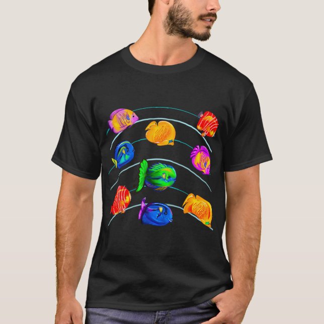 Camiseta As melhores ideias de presentes de pesca para aman (Frente)