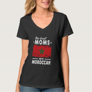 Camiseta As melhores Mães são o Dia de as mães marroquino M