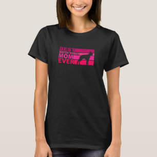 Camiseta As melhores mulheres de Boston terrier mamãe nunca