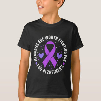Camiseta As Memórias de Conscientização de Heimers Valem a