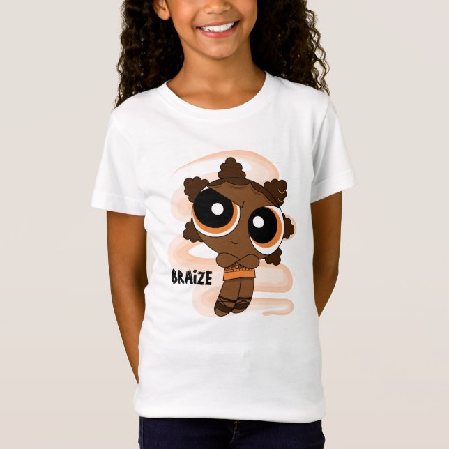 Camiseta As meninas Braize de Afropuff (Frente)