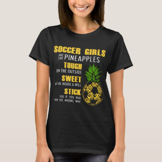 Camiseta as meninas do futebol são como o toush dos