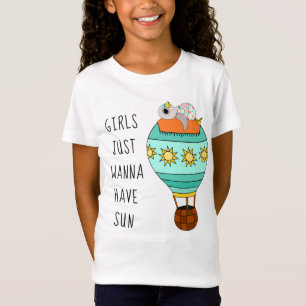 Camiseta As "meninas doces & bonito apenas querem ter o