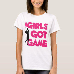 Camiseta As meninas obtiveram o jogo, melão