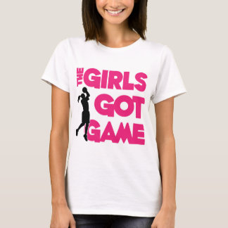 Camiseta As meninas obtiveram o jogo, melão