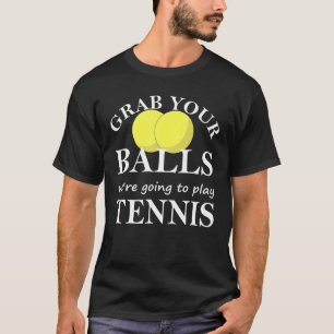 Camiseta As Meninas Pegavam As Bolas Iam Jogar Tênis