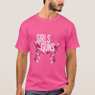 Camiseta As Meninas Só Querem Que As Armas Frescam Camo Ati