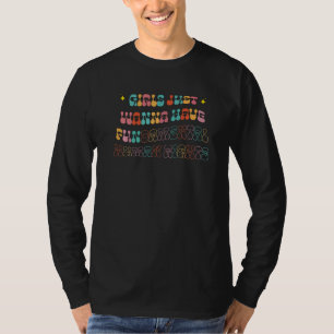 Camiseta As Meninas Só Querem Ter Direitos Humanos Fundamen