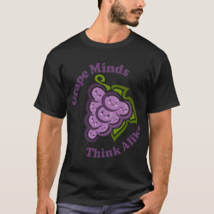 Camiseta As Mentes De Uva Bonitas De Kawaii Pensam Que São