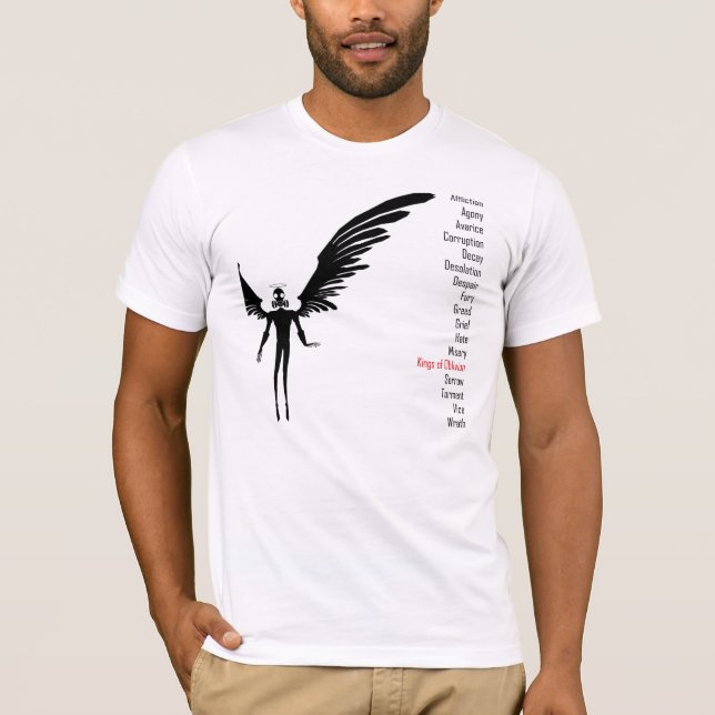 Camiseta As messias do incêndio (Frente)