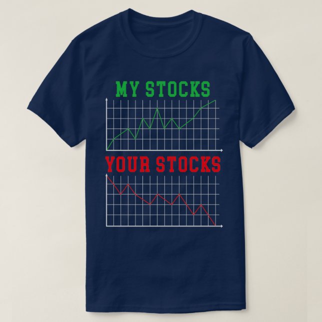 Camiseta As Minhas Existências Forex Trader Day Trading 1 (Frente do Design)
