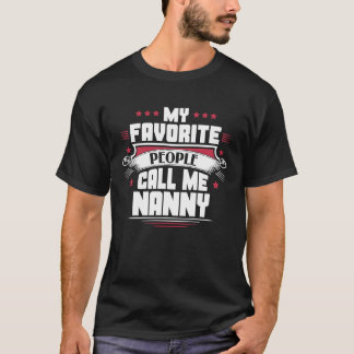 Camiseta As Minhas Pessoas Favoritas Chamam-Me Ama