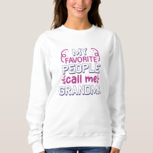 Camiseta As Minhas Pessoas Favoritas Chamam-Me Avó