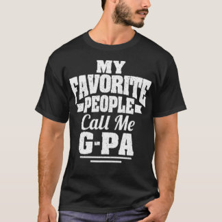 Camiseta As minhas Pessoas favoritas chamam-me de estilo li