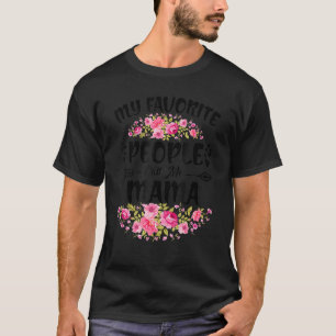 Camiseta As minhas Pessoas favoritas chamam-me de pai da mã
