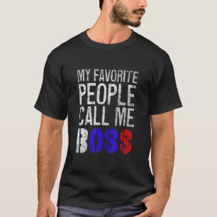 Camiseta As minhas Pessoas favoritas chamam-me dia de as mã