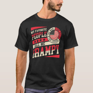 Camiseta As Minhas Pessoas Favoritas Chamam-Me Grampy Men V
