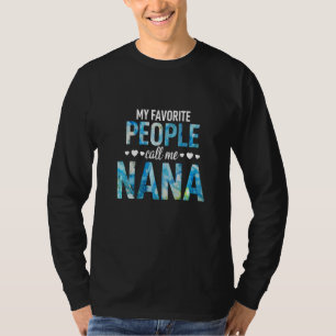 Camiseta As Minhas Pessoas Favoritas Chamam-Me Gran De Mãe