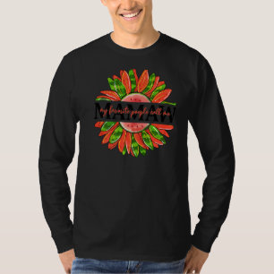 Camiseta As Minhas Pessoas Favoritas Chamam-Me Mãe De Melan