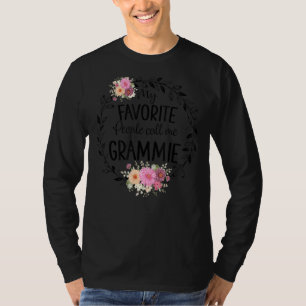 Camiseta As Minhas Pessoas Favoritas Chamam-Me Mulheres Gra