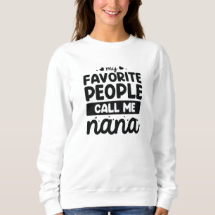 Camiseta As Minhas Pessoas Favoritas Chamam-Me Nana