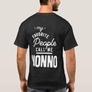 Camiseta As Minhas Pessoas Favoritas Chamam-Me Não