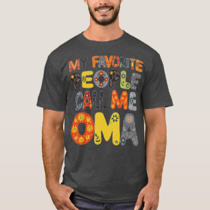 Camiseta As Minhas Pessoas Favoritas Chamam-Me Oma 3