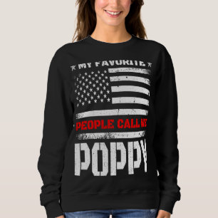 Camiseta As Minhas Pessoas Favoritas Chamam-Me Poppy Vintag