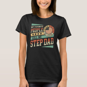 Camiseta As Minhas Pessoas Favoritas Chamam-Me Stepdad Men