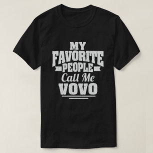 Camiseta As Minhas Pessoas Favoritas Chamam-Me Vovo Engraça