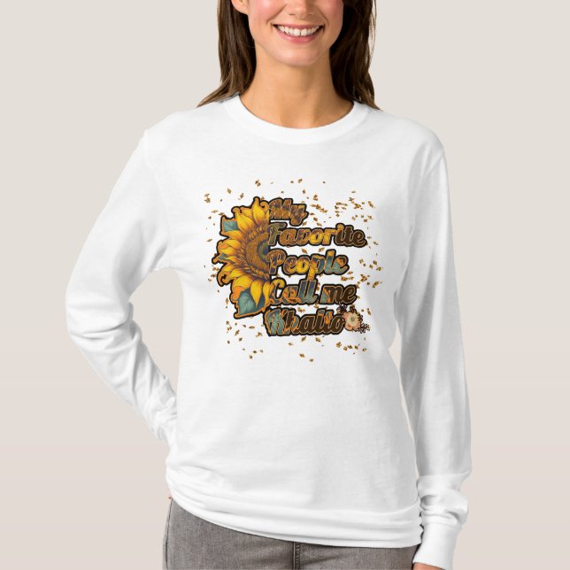 Camiseta As minhas pessoas preferidas chamam-me Khalto Sunf (Frente)