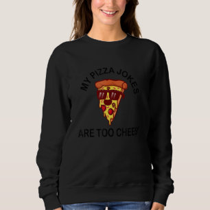 Camiseta As Minhas Piadas De Pizza São Pizza Cuta Demais