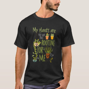 Camiseta As Minhas Plantas Estão A Arrastar Para Mim