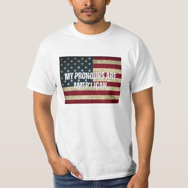 CAMISETA AS MINHAS PRONUNÇÕES SÃO AMER/CAMISA ICANA (Frente)