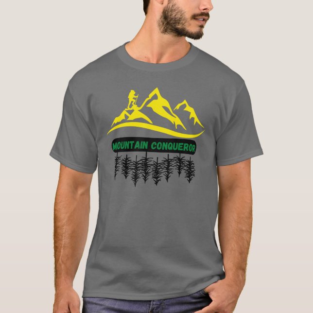 Camiseta as montanhas (Frente)