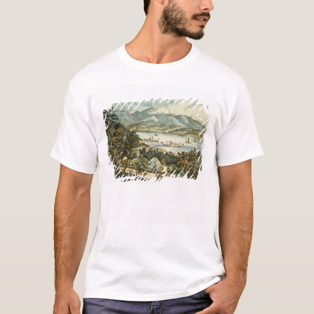 Camiseta As montanhas de Catskill (Frente)