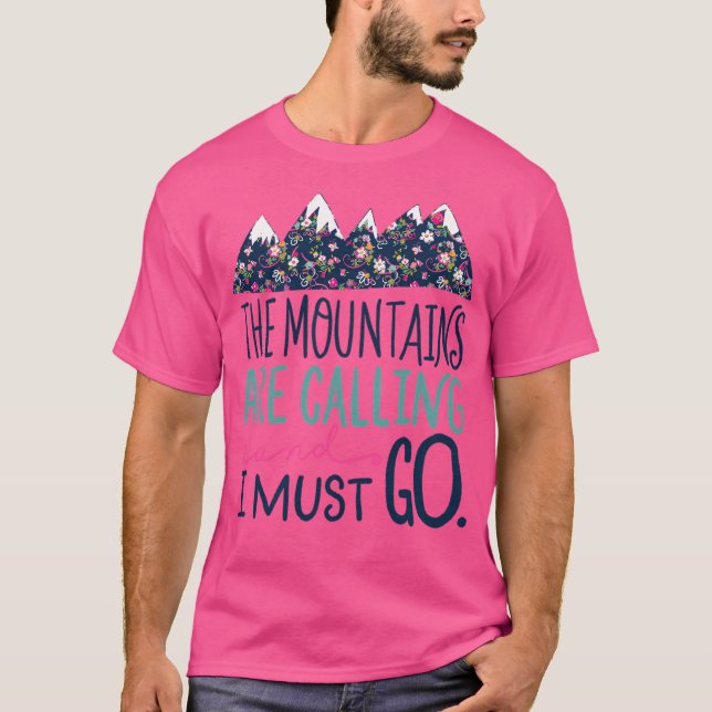 Camiseta As Montanhas Estão Chamando Ativo (Frente)