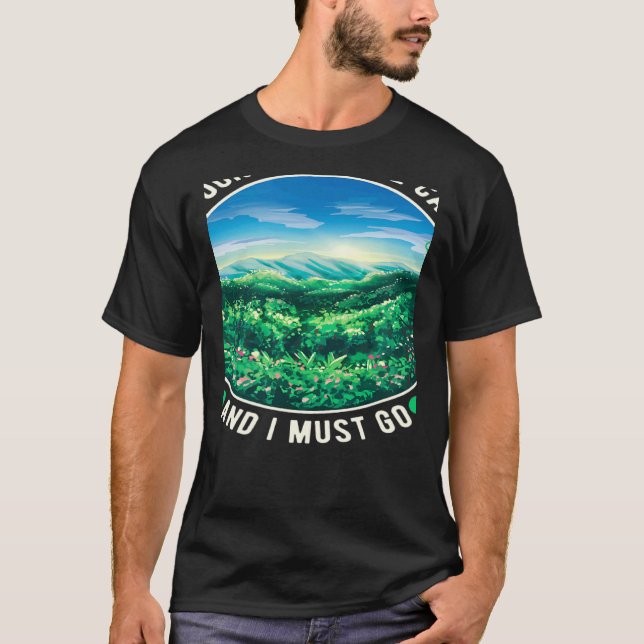 Camiseta As Montanhas Estão Chamando E Eu Preciso Ir (Frente)