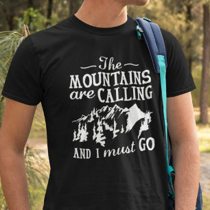 Camiseta As Montanhas Estão Ligando