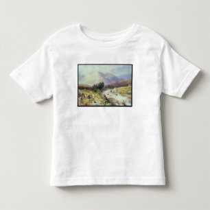Camiseta As montanhas, perto de Argyle (w/c no papel)