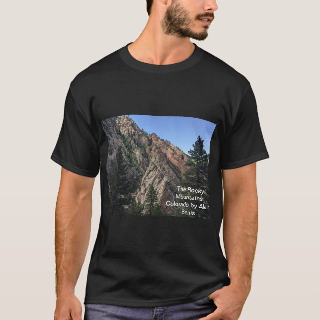 Camiseta As Montanhas Rochosas, Colorado (Frente)