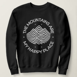Camiseta As Montanhas são o Meu Lugar Feliz