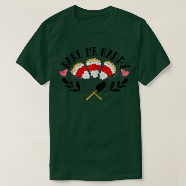 Camiseta As Mulheres A Bajular Faz-Me Feliz A Dizer Com Bol (Frente do Design)
