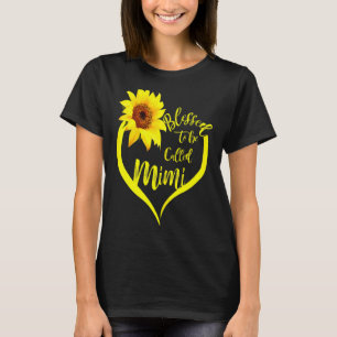 Camiseta As Mulheres Abençoadas São Chamadas De Avô De Mimi