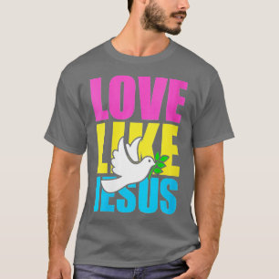 Camiseta As Mulheres Adoram Como Jesus Dove (1)