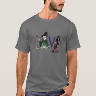 Camiseta As mulheres adoram o Dia das Bruxas da Vida