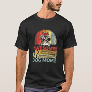 Camiseta As Mulheres Afastam Shih Tzu Tee Incrível Como Meu