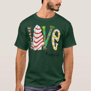 Camiseta As mulheres amam Yayalife natalino vovó doado doce