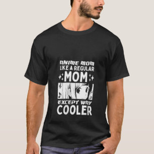 Camiseta As Mulheres Animam A Mãe Como Uma Mãe De Animação